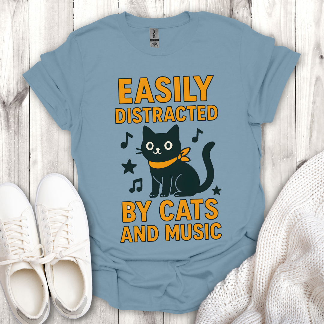 Cats And Music Lovers T-Shirt