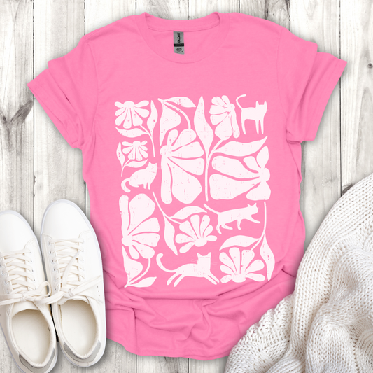 Abstract Cats T-Shirt