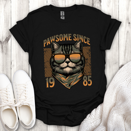 Born 1985 Cat T-Shirt