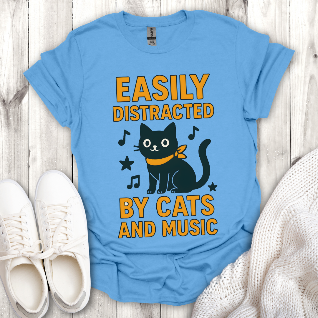 Cats And Music Lovers T-Shirt