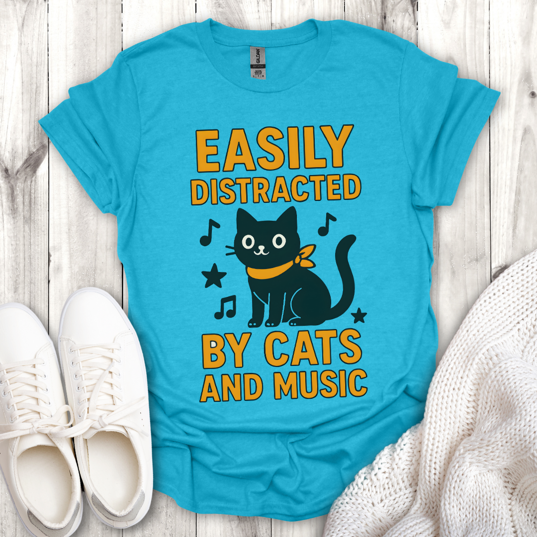 Cats And Music Lovers T-Shirt