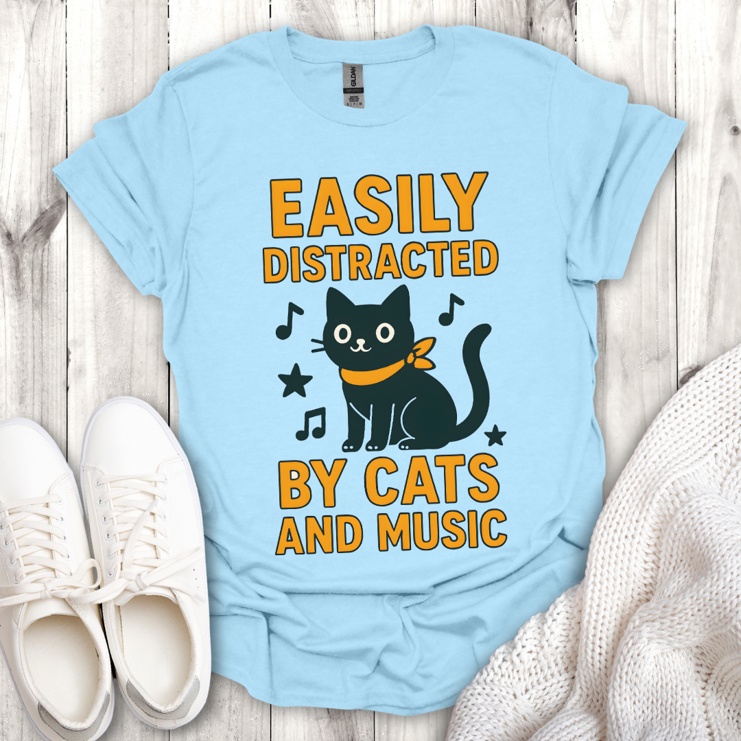 Cats And Music Lovers T-Shirt